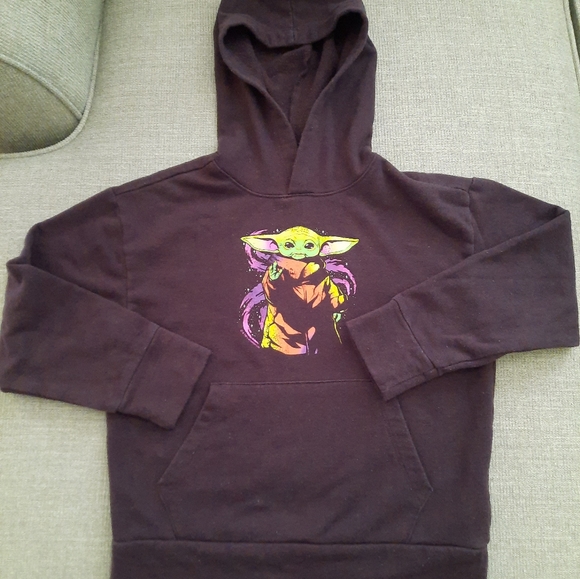 Boys baby yoda hoodie - Picture 2 of 8